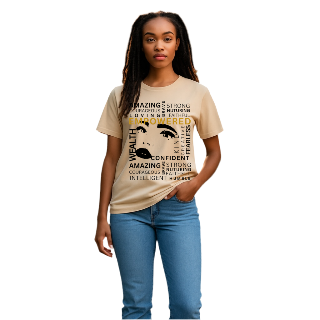 Empowered Affirmation Glam T-shirt