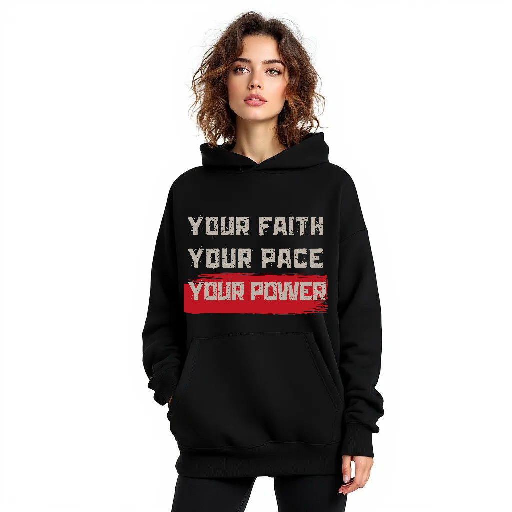 Faith, Pace, Power Hoodie