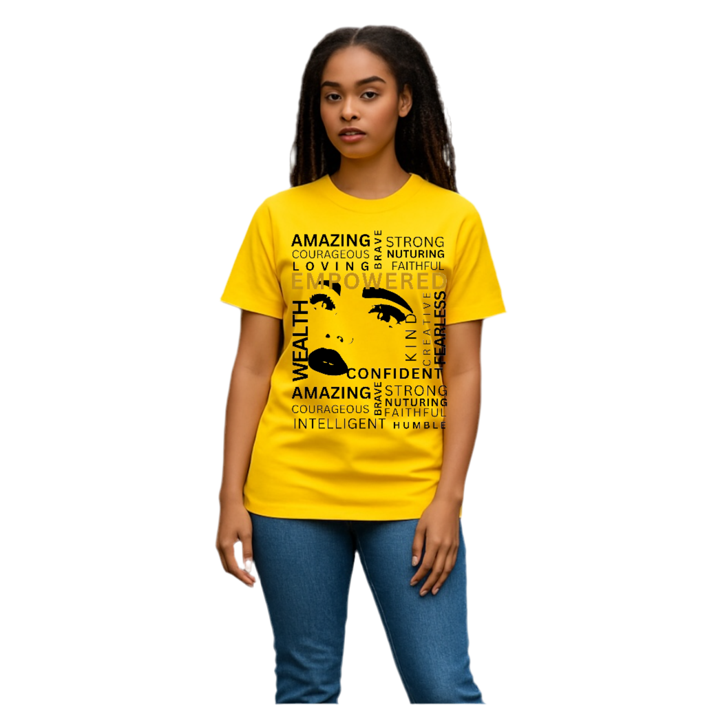Empowered Affirmation Glam T-shirt