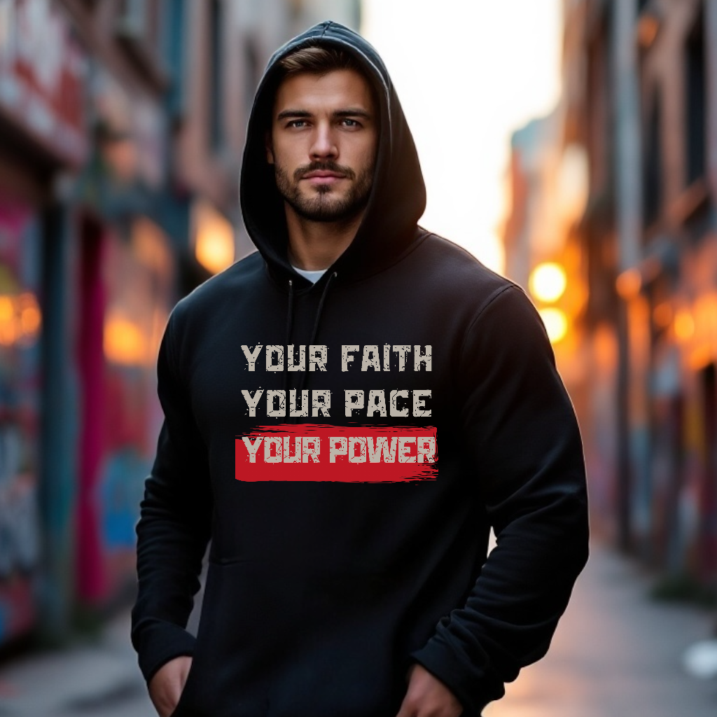 Faith, Pace, Power Hoodie