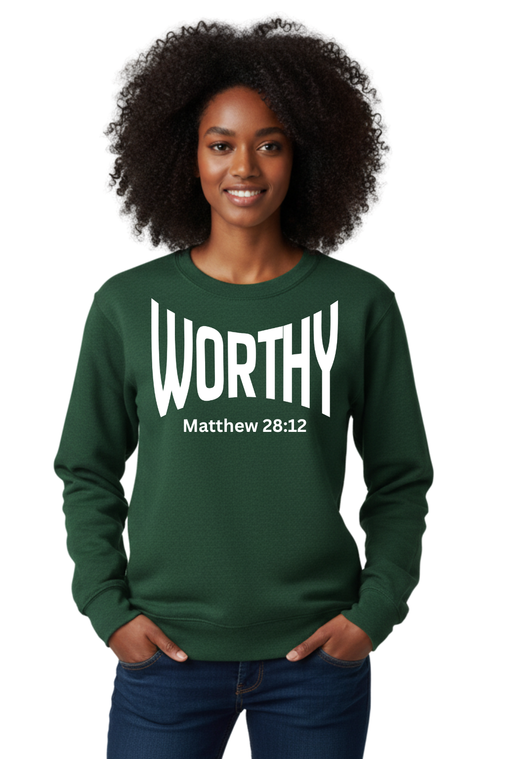Worthy with purpose Sweatshirt