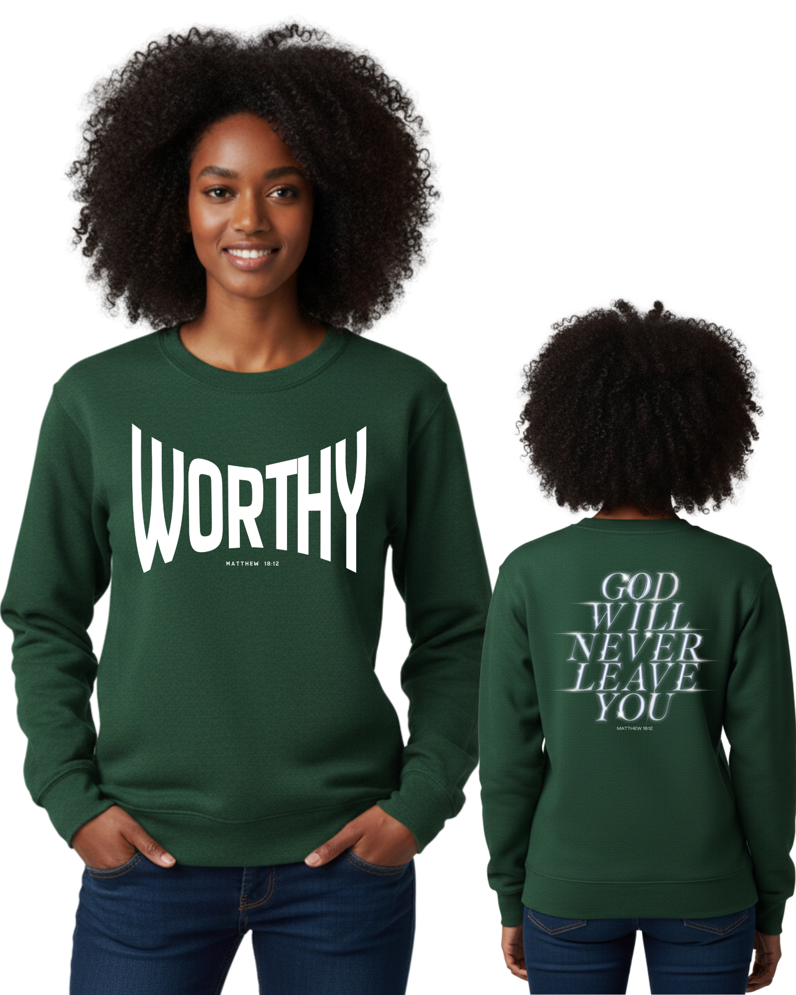 Worthy with purpose Sweatshirt