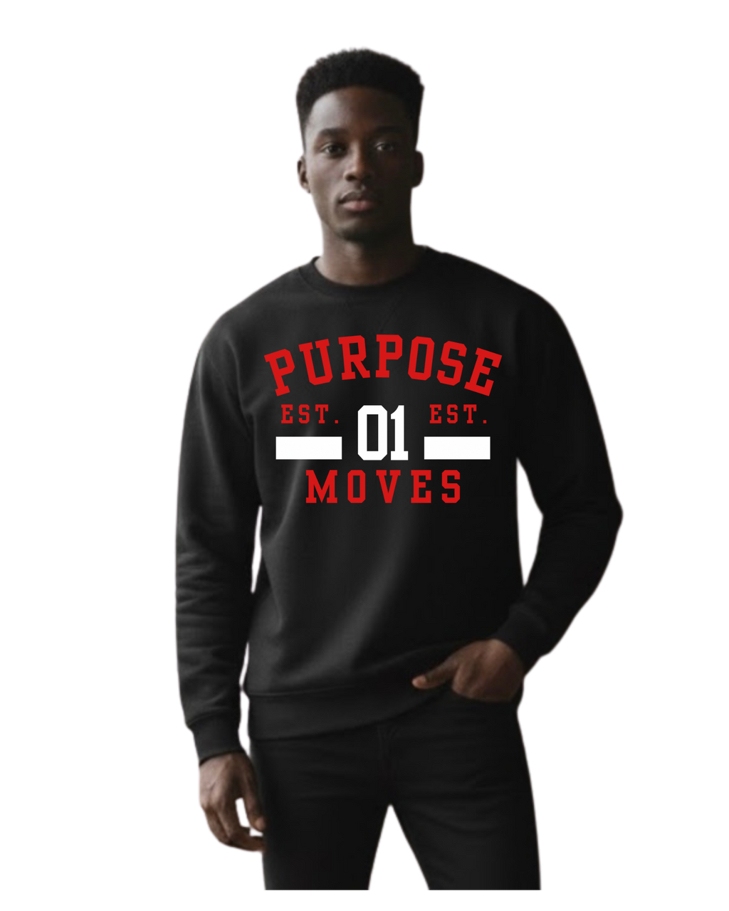 Purpose Moves Varsity Sweatshirt